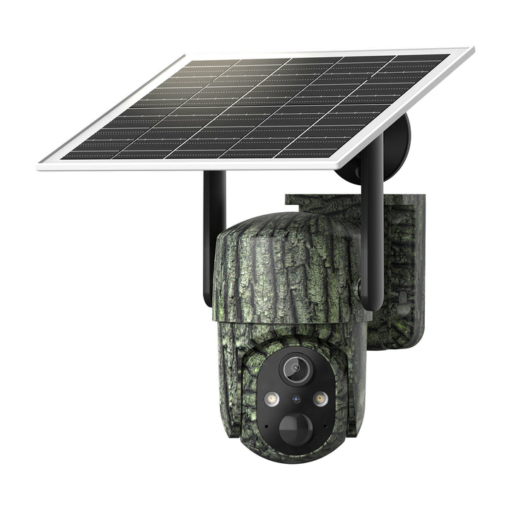 Conico 4G LTE Cellular Trail Camera, Solar Powered Game Camera with PIR Motion, 2K Night Vision, 2-Way Audio, App Alerts, Wireless, IP65 Waterproof for Hunting Outdoor, Farm, Wildlife